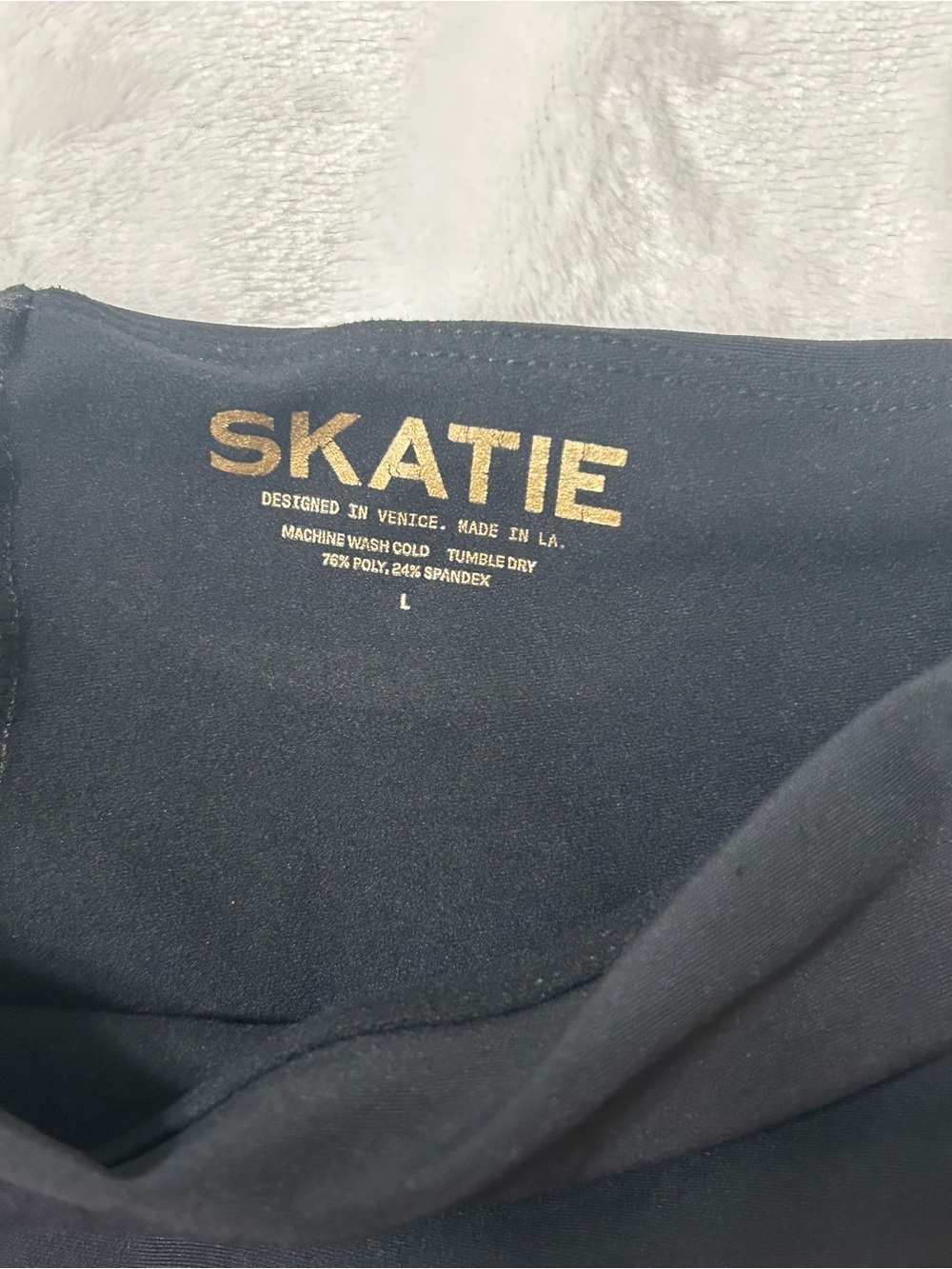 Skatie Black Women's Skort - Picture 5 of 5